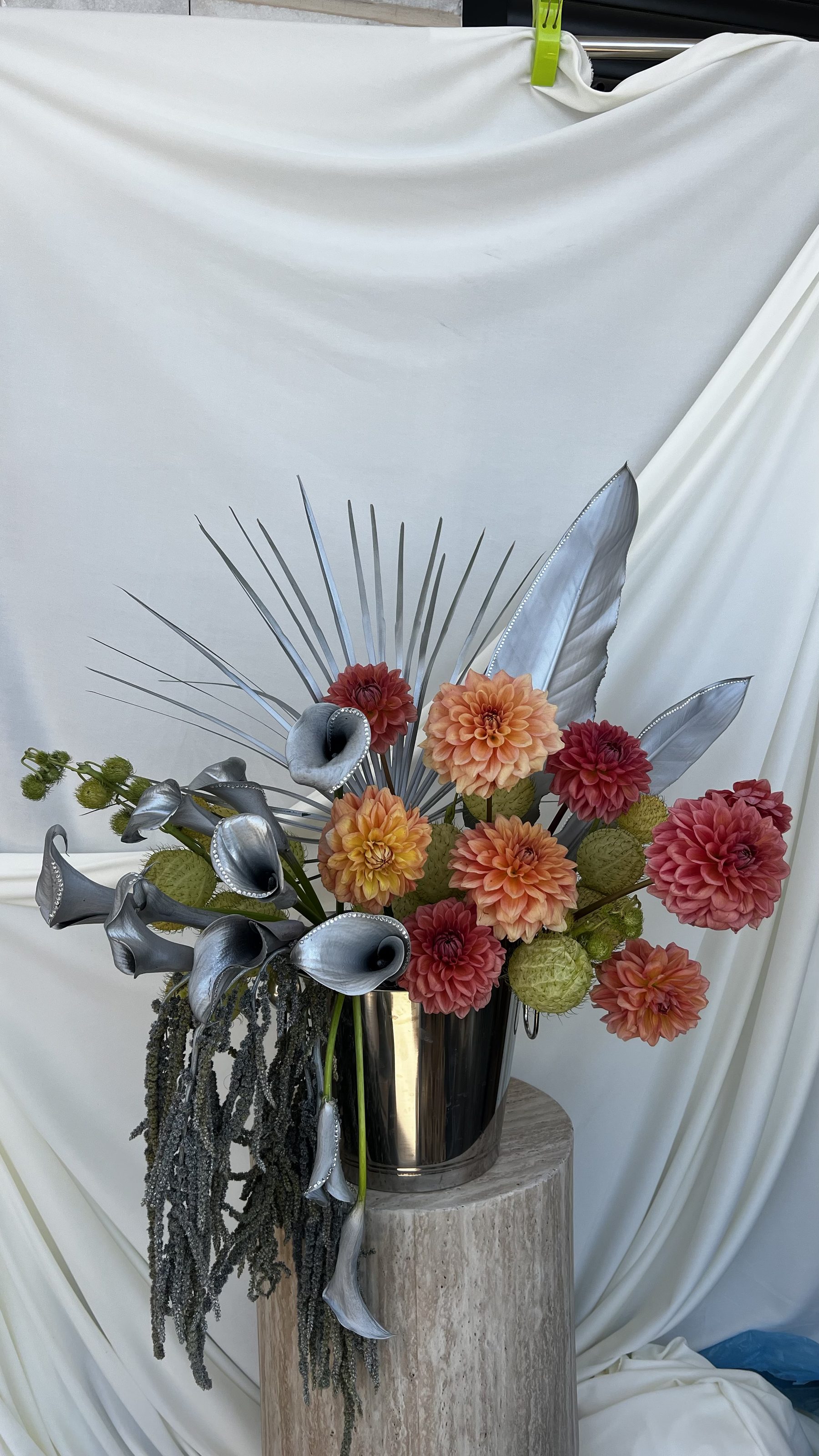 Bar floral arrangement