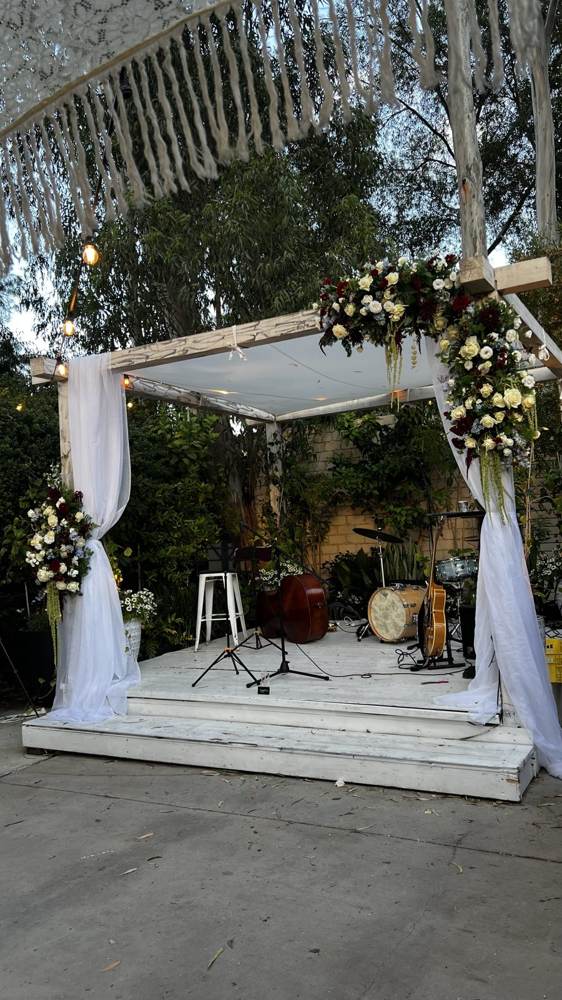 Chuppah ceremony arch
